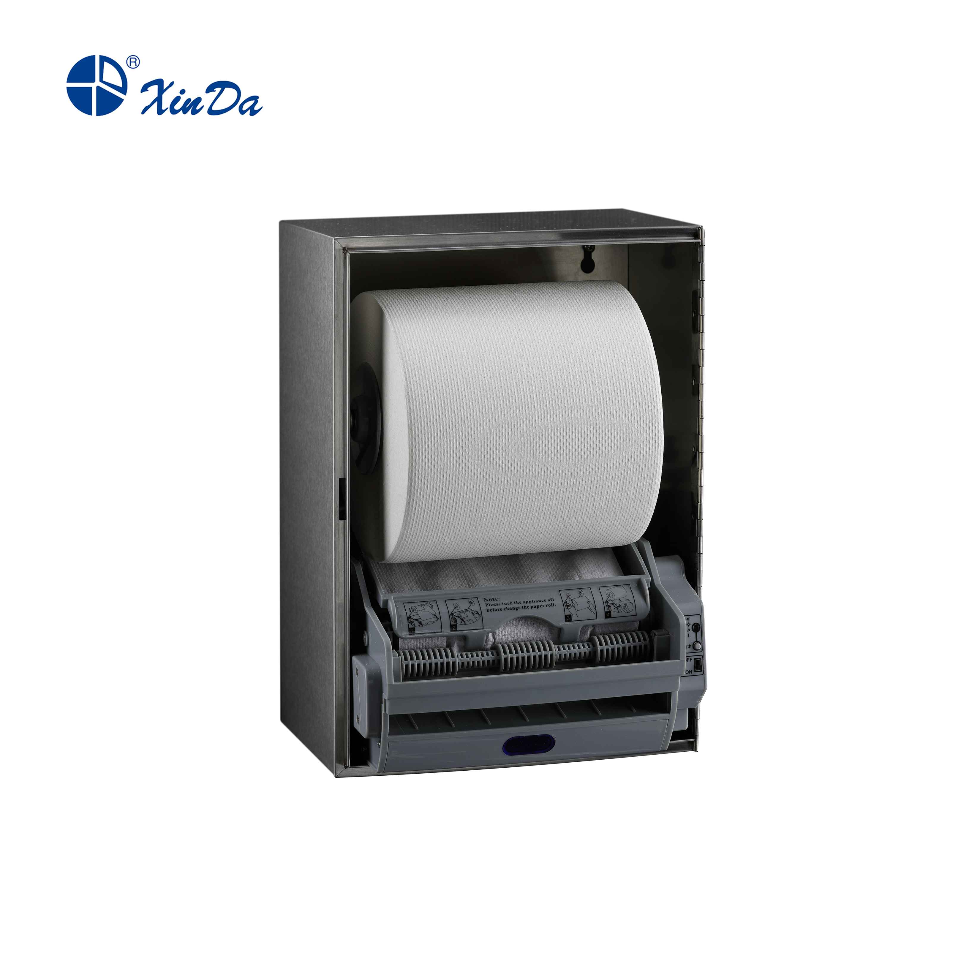 Dispensador de papel higiênico XinDa CZQ20K, preço de fábrica, manual, dispensador de papel facial
