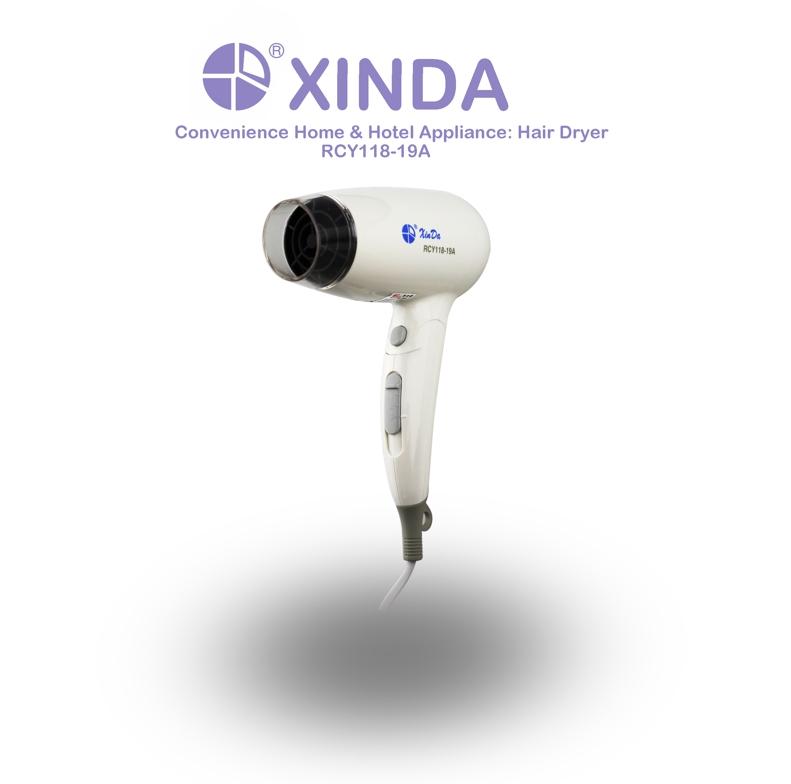XinDa RCY-188 19A 2021 Novo estilo 5 em 1 elétrico secador de cabelo modelador de uma etapa e volumizador escova de ar quente // secador de cabelo