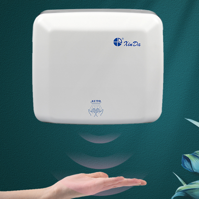 Secador de mãos automático clássico para banheiro