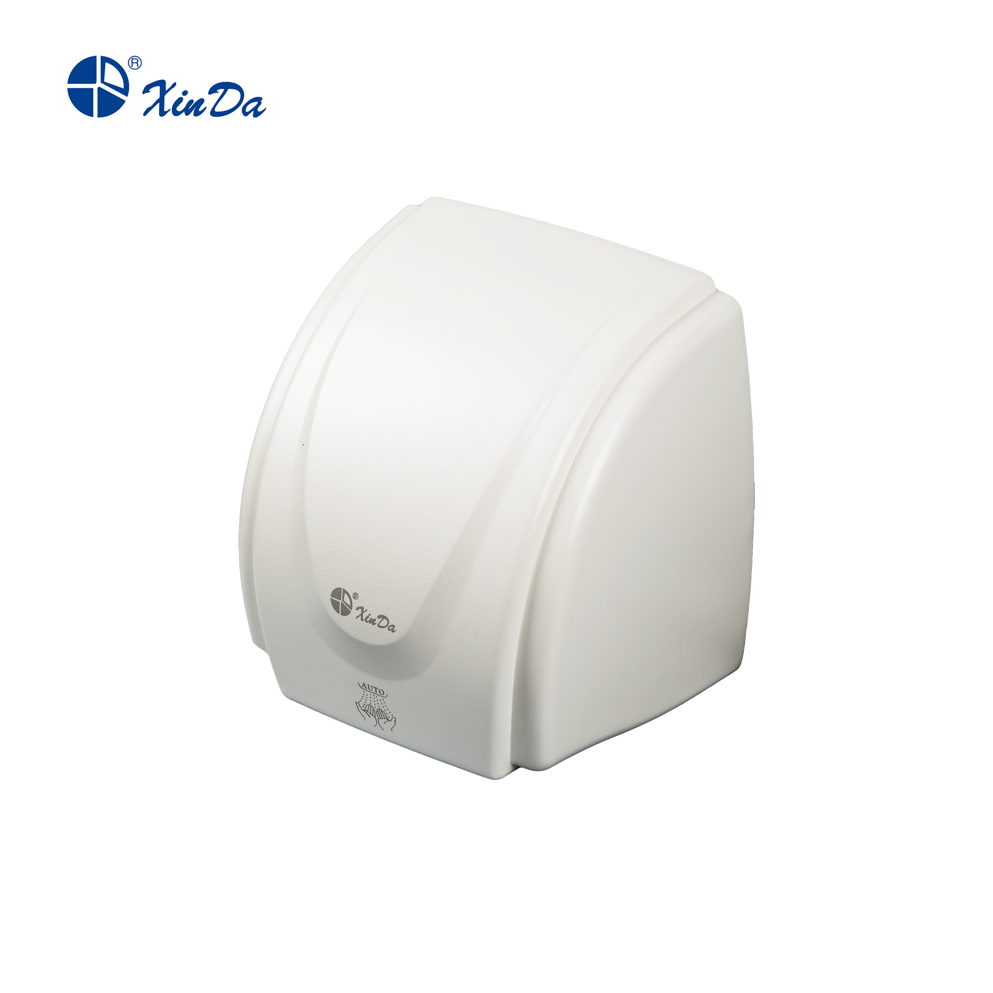 O XinDa GSX1800A Hotel sensor automático secador de mãos profissional automático corpo de plástico branco montado na parede