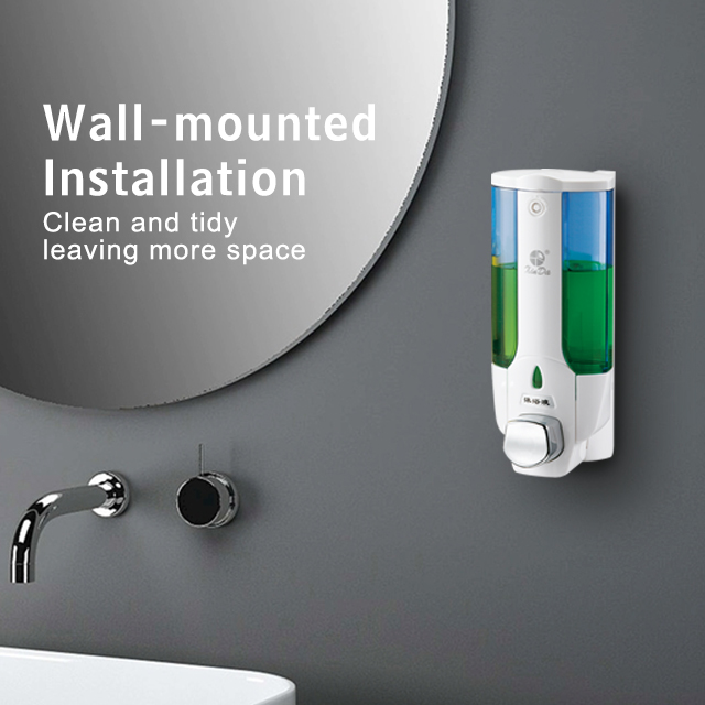 Dispensador de sabonete líquido automático XinDa ZYQ138 com sensor indutivo para dispensador de sabonete para lavar as mãos no banheiro