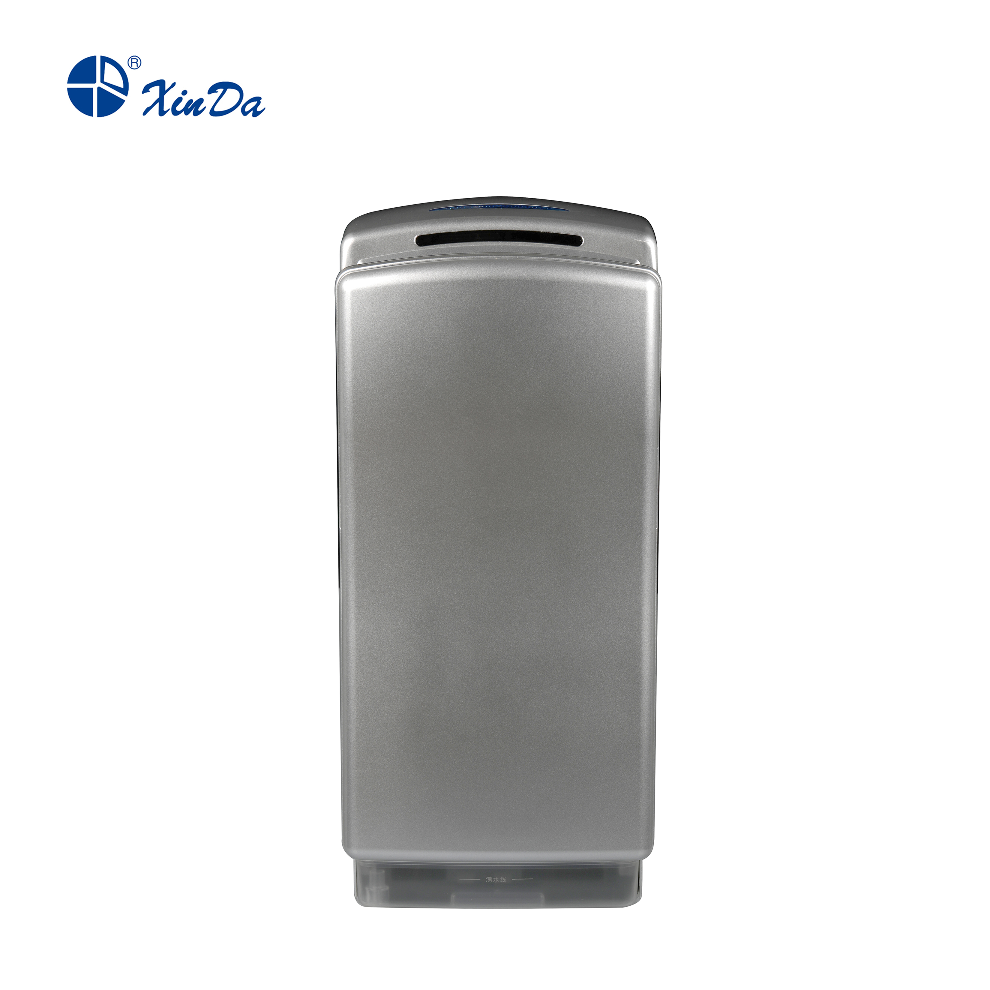 O XinDa GSQ80 Prata Aço Inoxidável Sensor de secador de ar a jato de alta velocidade Secador de Mãos Secador de Mãos
