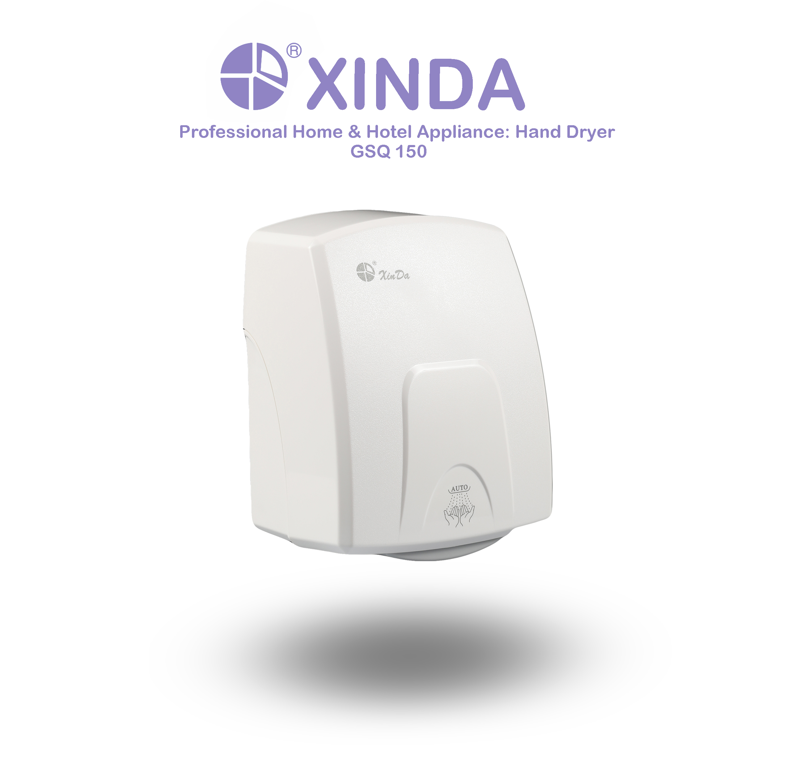 O sensor de lavagem XinDa GSQ150, secador de mãos livre, secador de mãos, torneiras para banheiro (USHD-1601) Secador de mãos