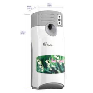 Xinda PXQ 288A Desodorizador Digital Automático Bateria Recarregável Difusor de Fragrância Ambientador Dispensador de Perfume Purificador de Ar