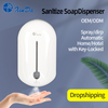 XinDa ZYQ110 Spray de gotejamento infravermelho automático Touchless Hotel dispensador de sabonete líquido para dispensador de sabonete de banheiro