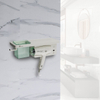 Secador de cabelo branco XINDA RCY-120 20C1 montado na parede para casa e hotel profissional